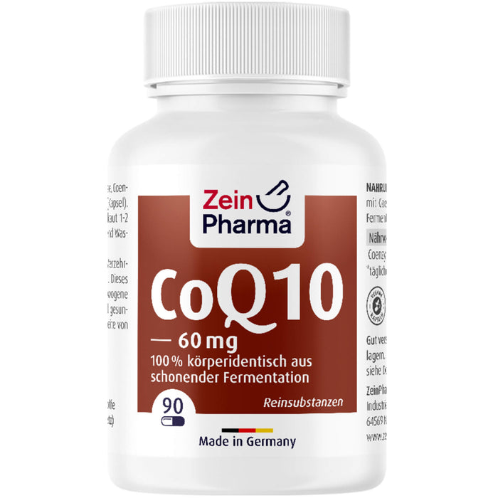 ZeinPharma CoQ10 60 mg Kapseln, 90 pc Capsules