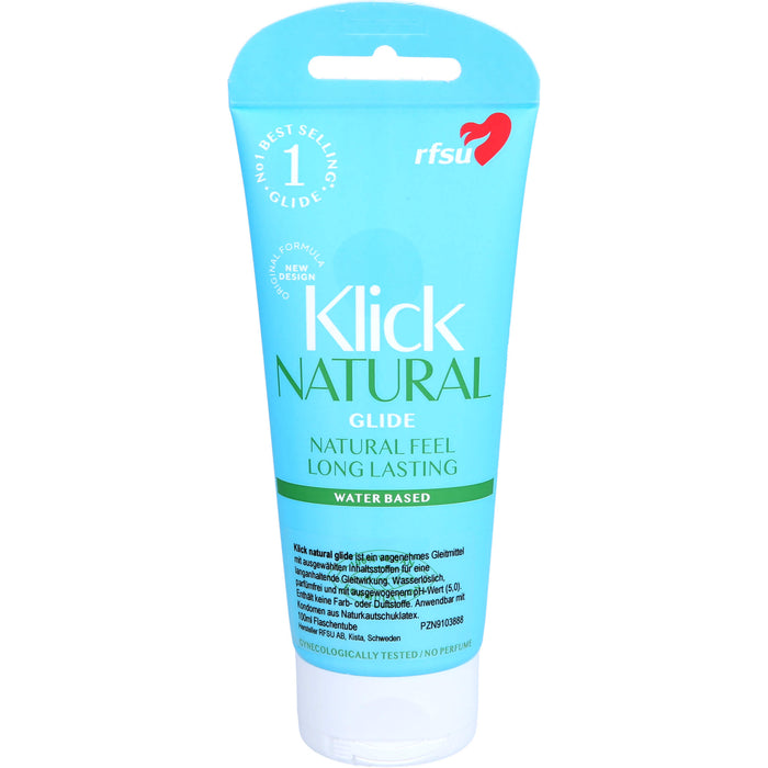 Klick Natural Glide Gleitmittel, 100 ml