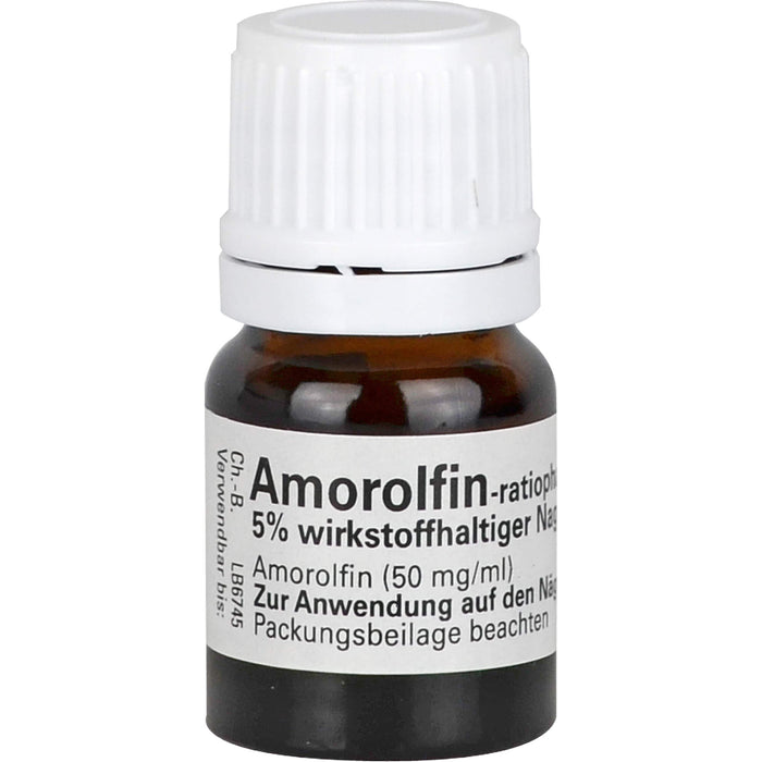 Amorolfin-ratiopharm 5% wirkstoffhaltiger Nagellack, 5 ml Wirkstoffhaltiger Nagellack