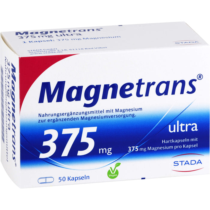 Magnetrans ultra 375 mg, 50 pc Capsules