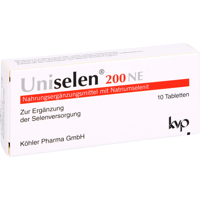 Uniselen 200 NE Tabletten, 10 pc Tablettes