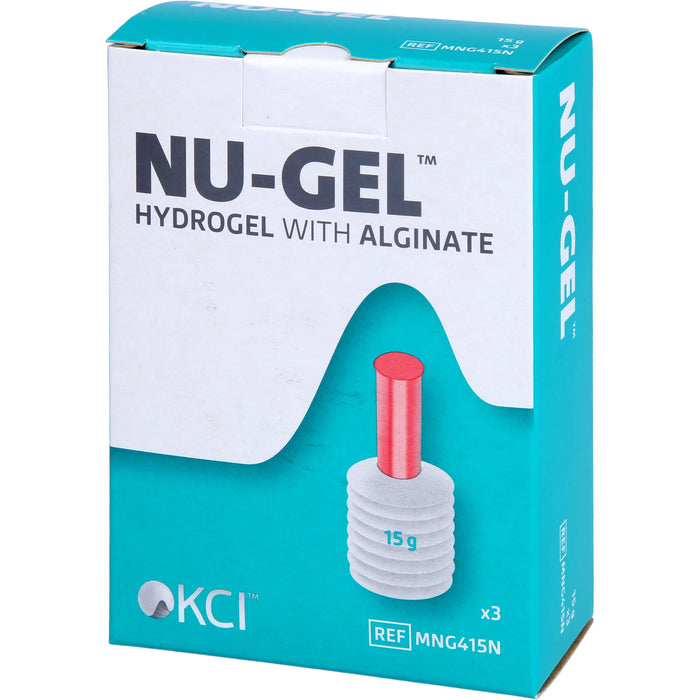 Nu-Gel Hydrogel med Alginat, 3X15 g GEL