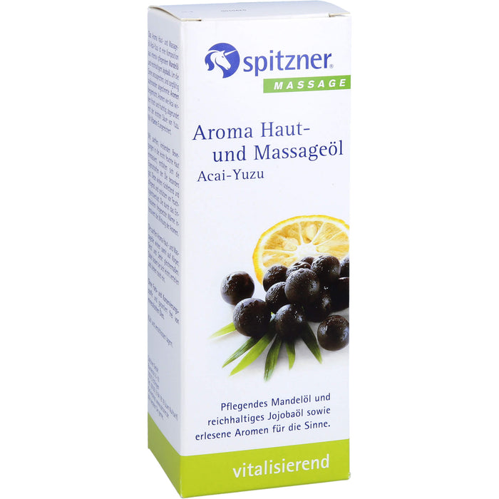 Spitzner Haut- u. Massageöl Acai-Yuzu, 190 ml OEL