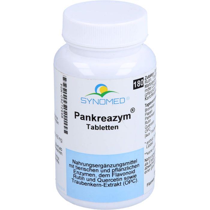 SYNOMED Pankreazym Tabletten, 180 pc Tablettes