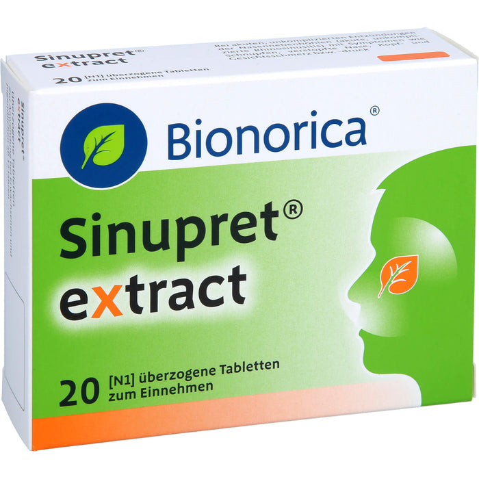 Sinupret extract überzogene Tabletten, 20 pcs. Tablets