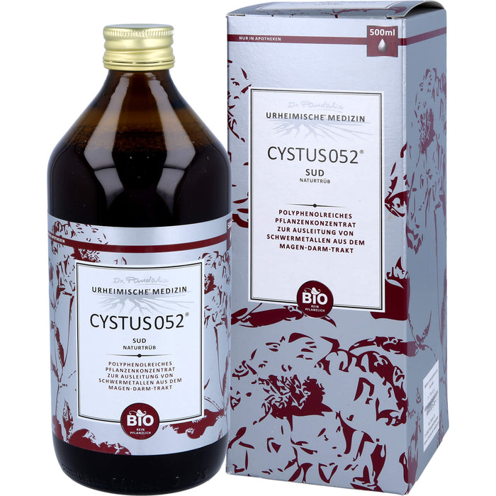 Dr. Pandalis Cystus 052 Sud naturtrüb Saft, 500 ml Solution