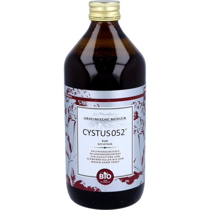 Dr. Pandalis Cystus 052 Sud naturtrüb Saft, 500 ml Solution