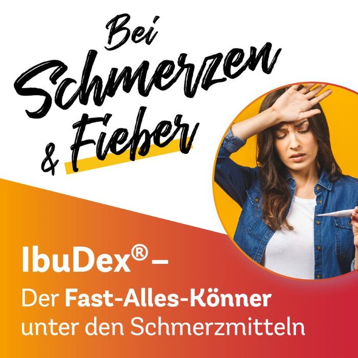 IbuDex 400 mg Filmtabletten bei Schmerzen und Fieber, 10 St. Tabletten