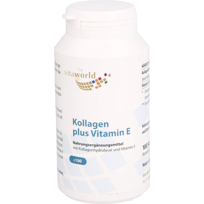 vitaworld Kollagen plus Vitamin E Kapseln, 100 pcs. Capsules