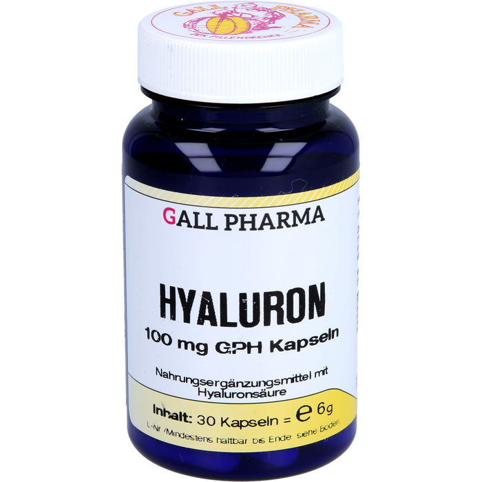 GALL PHARMA Hyaluron 100 mg GPH Kapseln, 30 pcs. Capsules