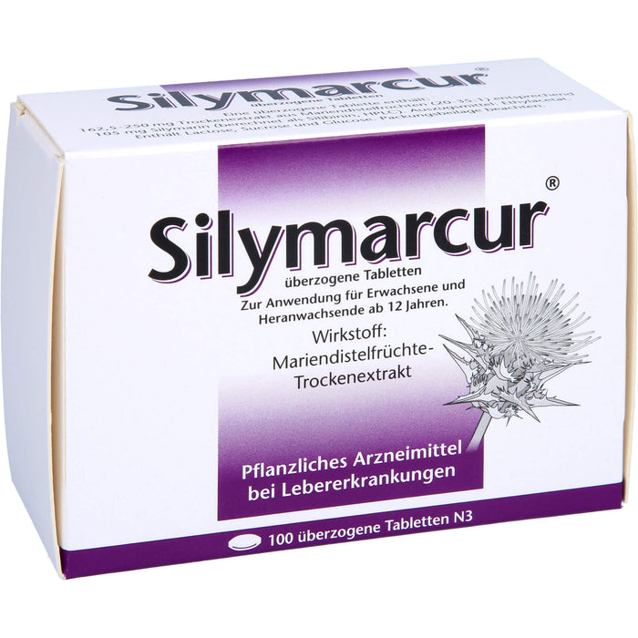 Silymarcur Tabletten bei Lebererkrankungen, 100 pc Tablettes