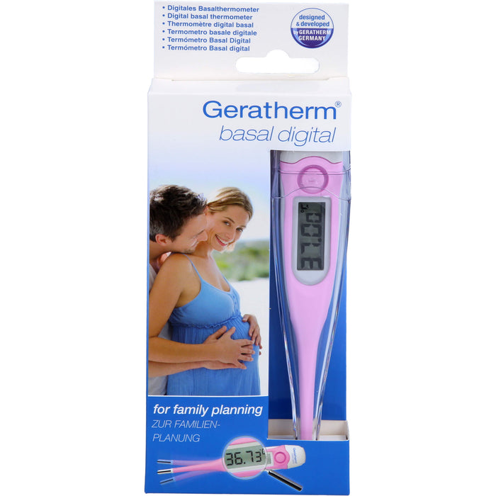 Geratherm digitales Basalthermometer zur Familienplanung, 1 pc Test