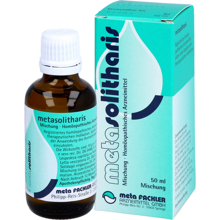 Metasolitharis Tropfen zum Einnehmen, 50 ml MIS