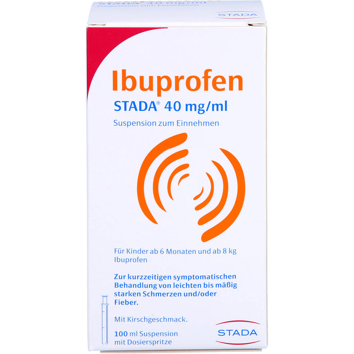 Ibuprofen STADA 40 mg/ml Suspension zum Einnehmen, 100 ml Lösung