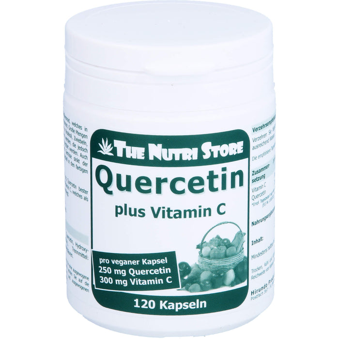 Quercetin 250mg plus Vitamin C 300mg, 120 St KAP