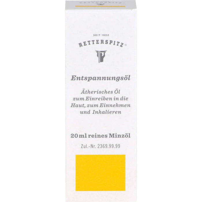 Retterspitz Entspannungsöl, 20 ml ätherisches Öl