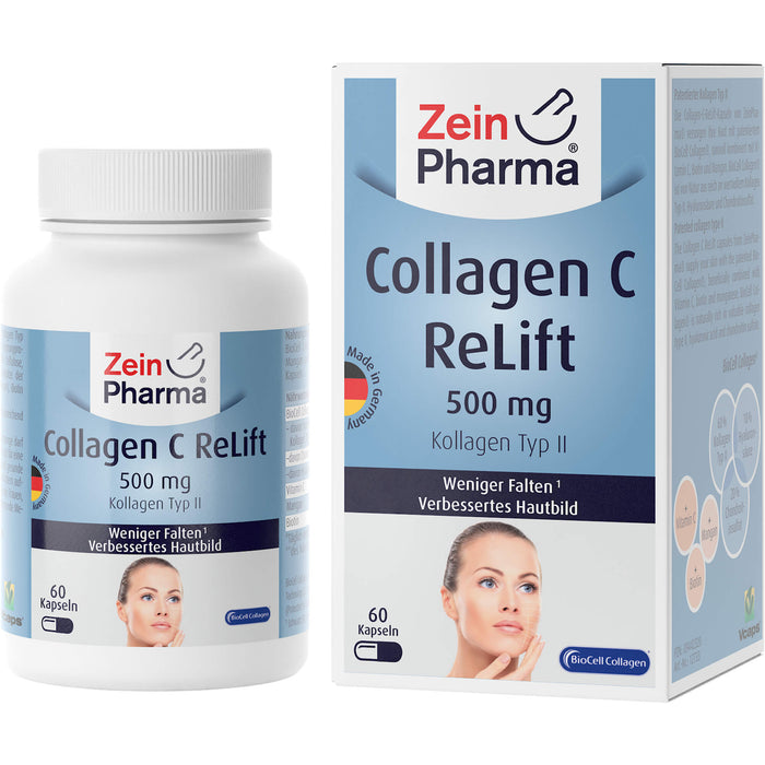 ZeinPharma Collagen C ReLift 500 mg Kapseln, 60 pcs. Capsules