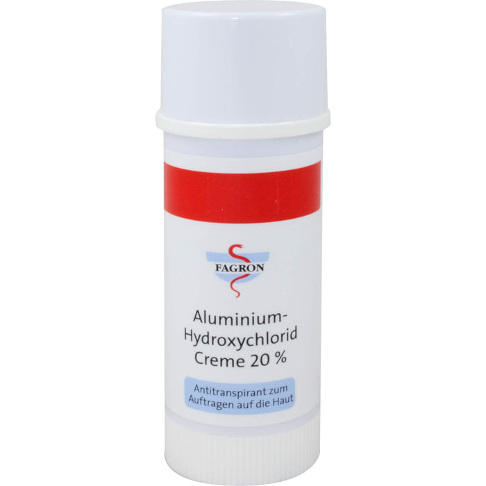 FAGRON Aluminium Hydroxychlorid-Creme 20 % Antitranspirant, 50 ml Crème