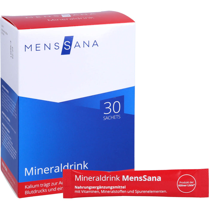 MensSana Mineraldrink, 30 pcs. Sachets