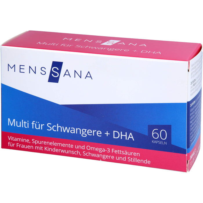 MensSana Multi für Schwangere + DHA Kapseln, 60 pc Capsules