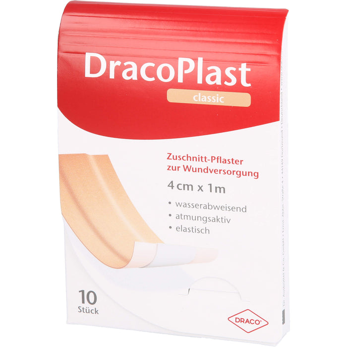 DracoPlast Classic Pflaster 1 m x 4 cm, 1 St. Pflaster