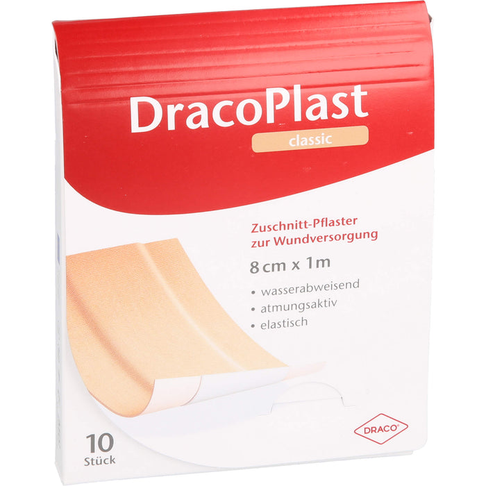 DracoPlast Classic Pflaster 1mx8cm, 1 St. Pflaster