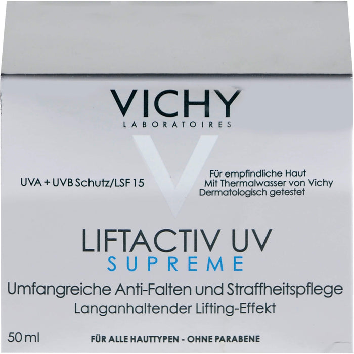 VICHY Liftactiv Supreme UV Anti-Falten und Straffheitspflege, 50 ml Cream