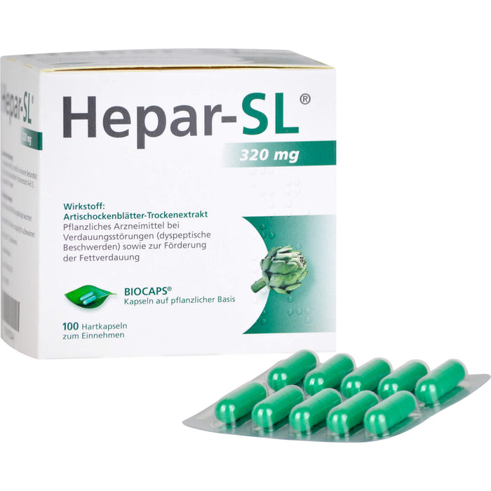 Hepar-SL 320 mg Kapseln, 100 pc Capsules