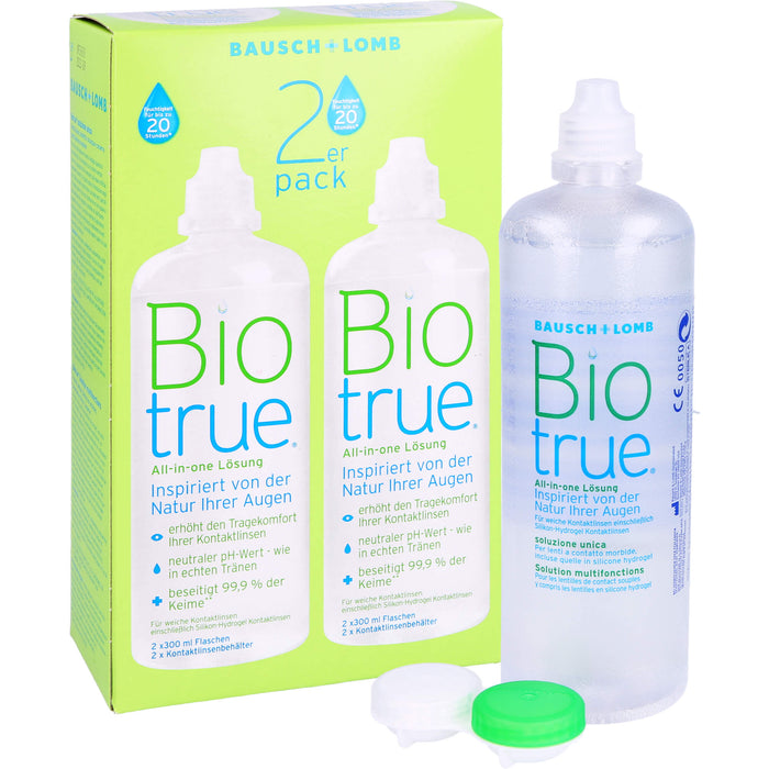 Biotrue, 2X300 ml