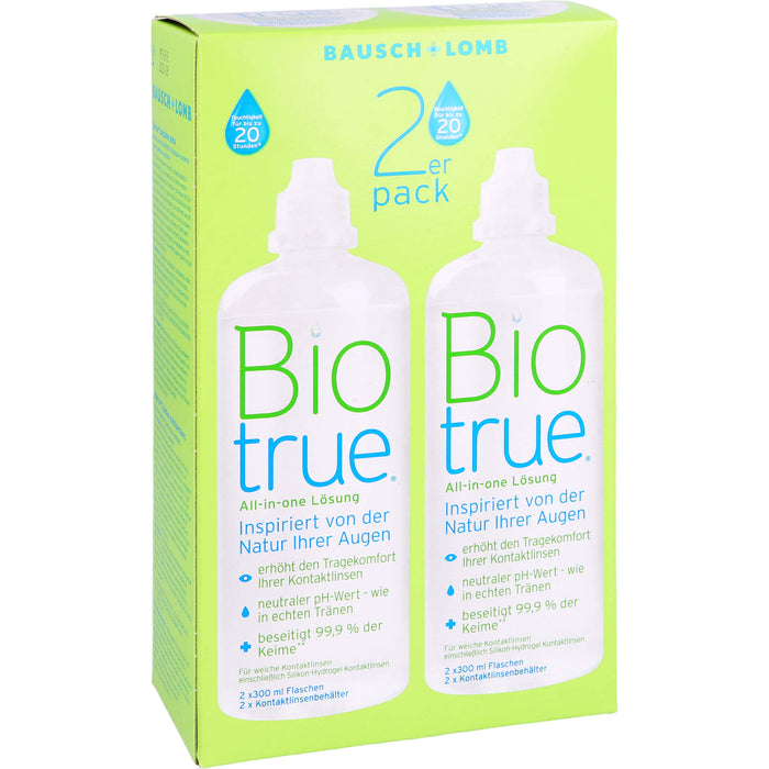 Biotrue, 2X300 ml