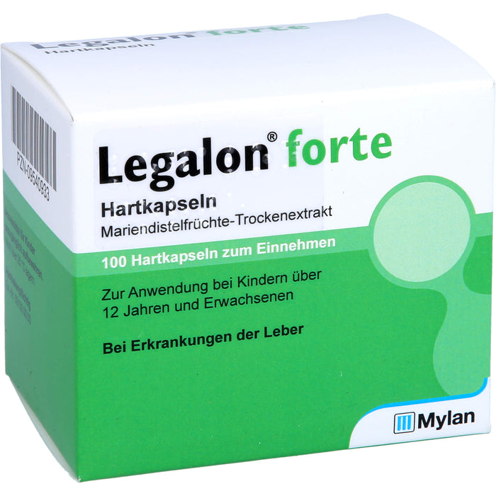 Legalon forte ACA Hartkapseln, 100 pc Capsules