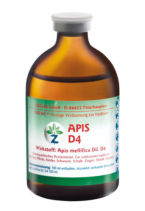 ZIEGLER Apis D 4 Dilution, 100 ml Lösung