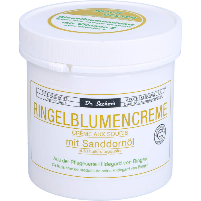 Dr. Sacher's Ringelblumencreme mit Sanddornöl, 250 ml Cream