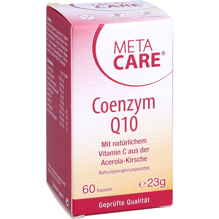 Meta Care Coenzym Q10 Kapseln, 60 pc Capsules