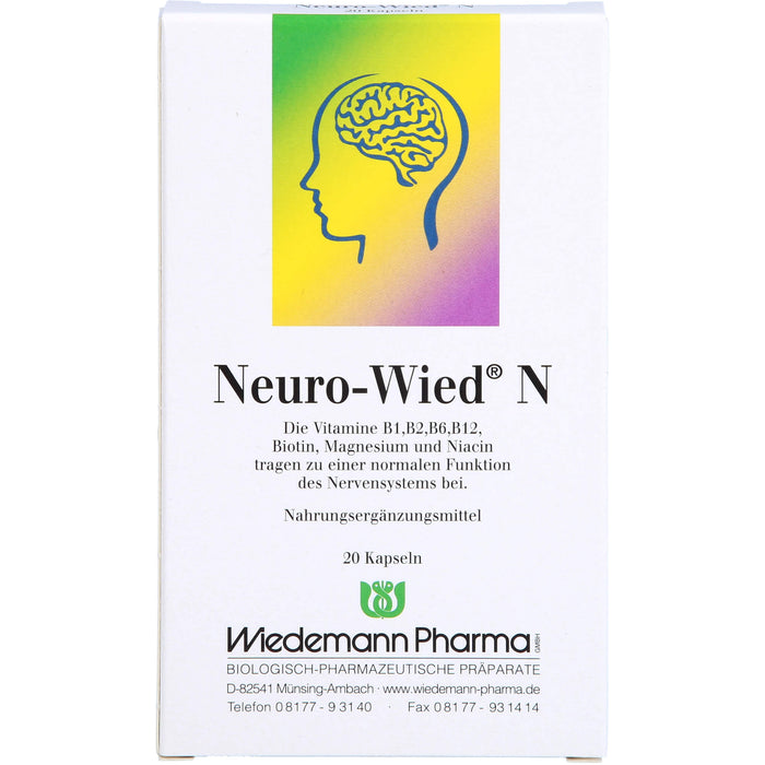 Neuro-Wied N Kapseln, 20 pcs. Capsules