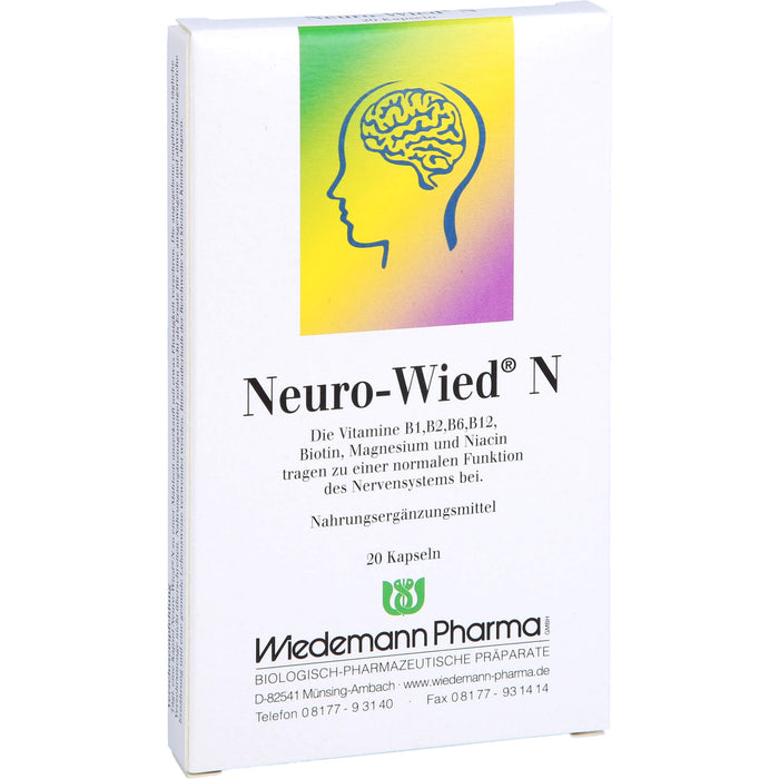 Neuro-Wied N Kapseln, 20 pcs. Capsules