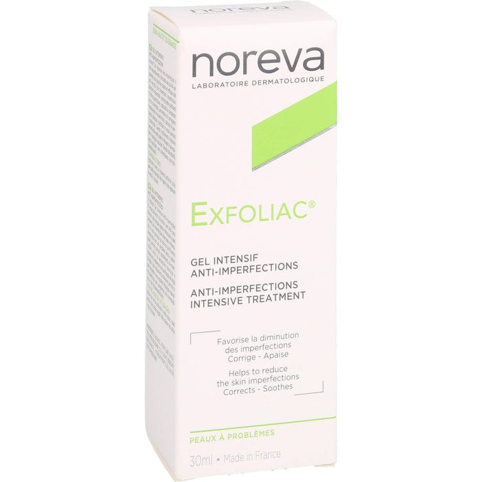 noreva EXFOLIAC Gel Intensif Anti-Imperfections, 30 ml Gel