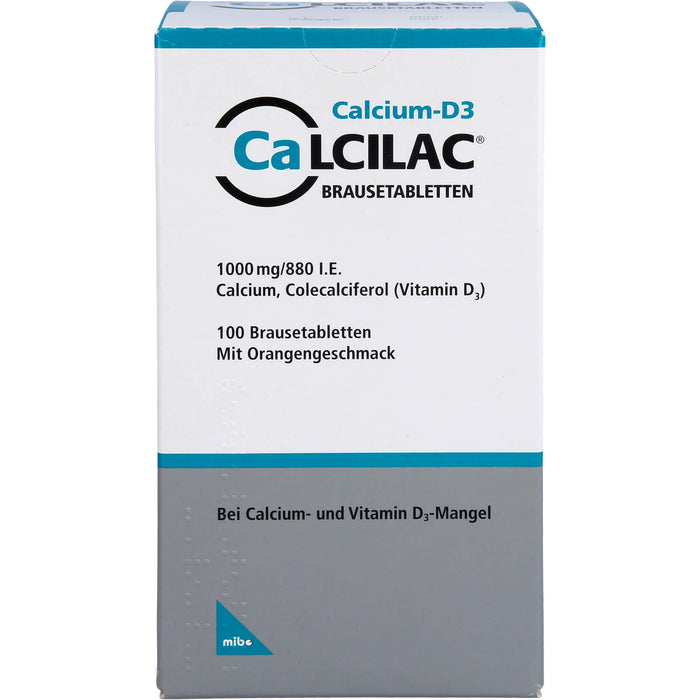 Calcilac Brausetabletten, 100 pcs. Tablets