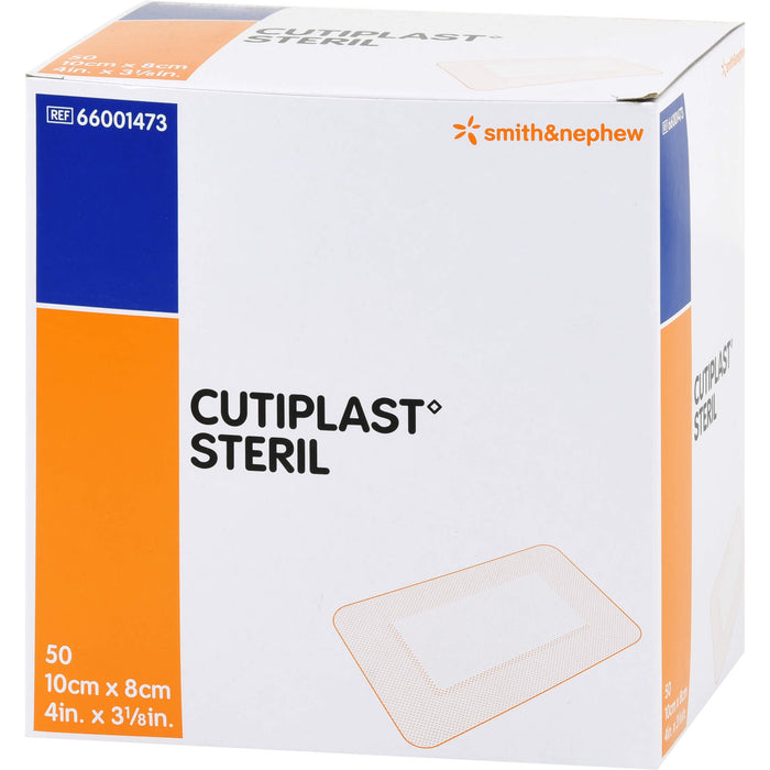 CUTIPLAST steriler Wundverband 10cmx8cm, 50 St VER