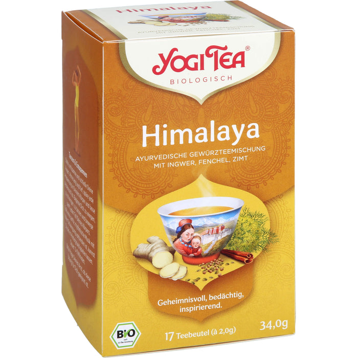 YOGI TEA Himalaya ayurvedische Grwürzteemischung, 17 pc Sac filtrant