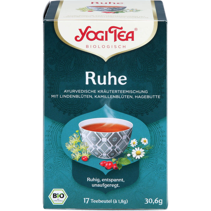 YOGI TEA Ruhe ayurvedische Kräuterteemischung, 17 St. Filterbeutel