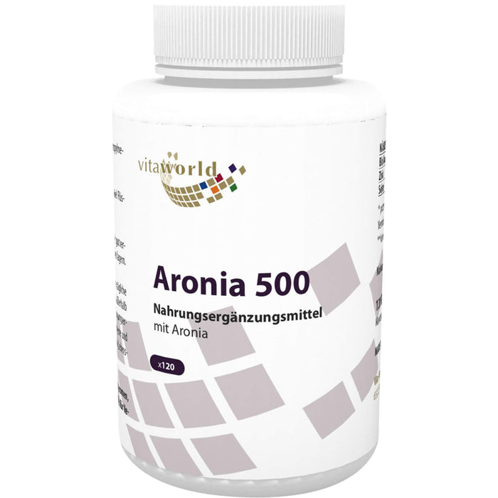 vitaworld Aronia 500 Kapseln, 120 St. Kapseln