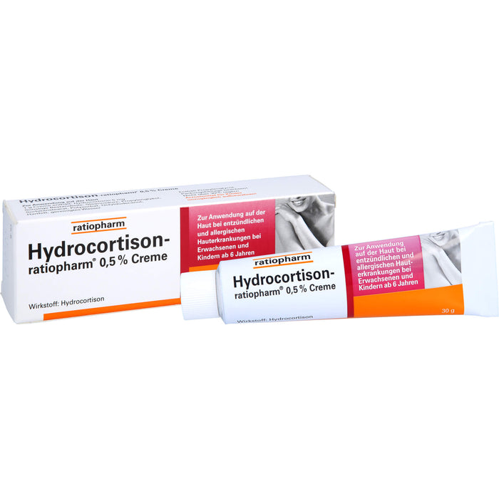 Hydrocortison-ratiopharm 0,5 % Creme, 30 g Creme