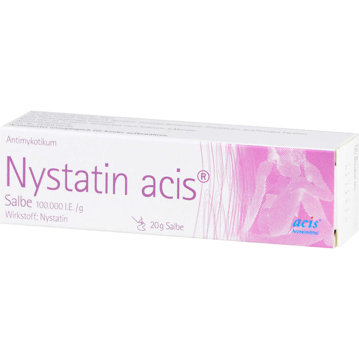 Nystatin acis Salbe Antimykotikum, 20 g Salbe