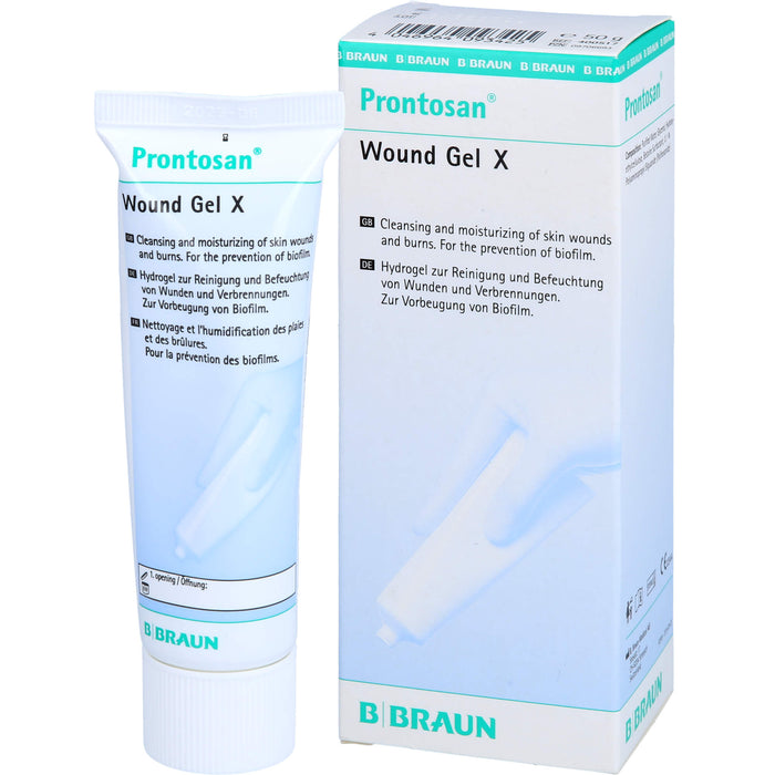 Prontosan Wound Gel X Hydrogel für Wunden und Verbrennungen, 50 g Gel