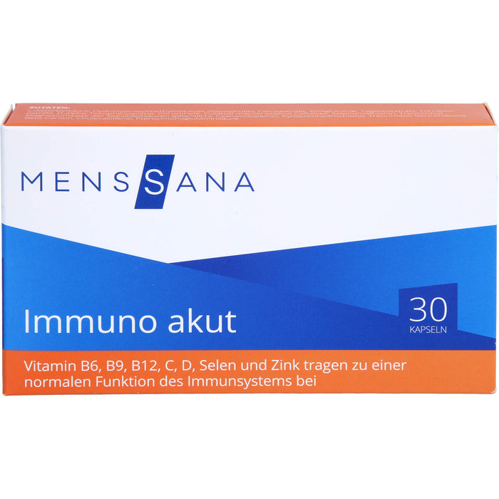 Immuno akut MensSana, 30 St KAP