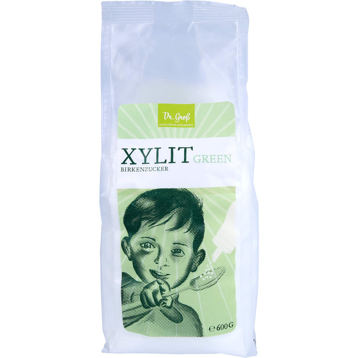 Dr. Groß Xylit green Birkenzucker, 600 g Poudre