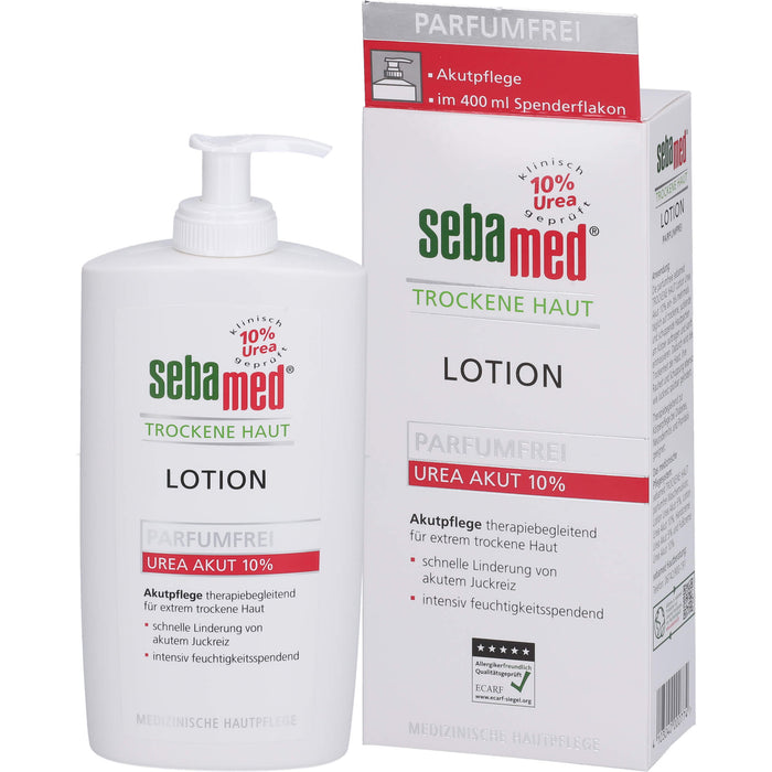 sebamed Trockene Haut Parfumfrei Lotion Urea 5%, 400 ml LOT