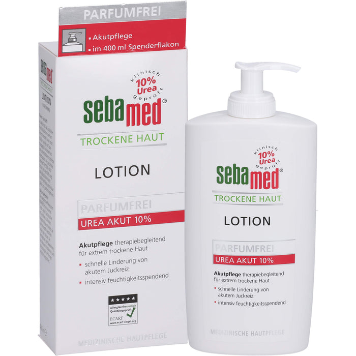 sebamed Trockene Haut Parfumfrei Lotion Urea 5%, 400 ml LOT