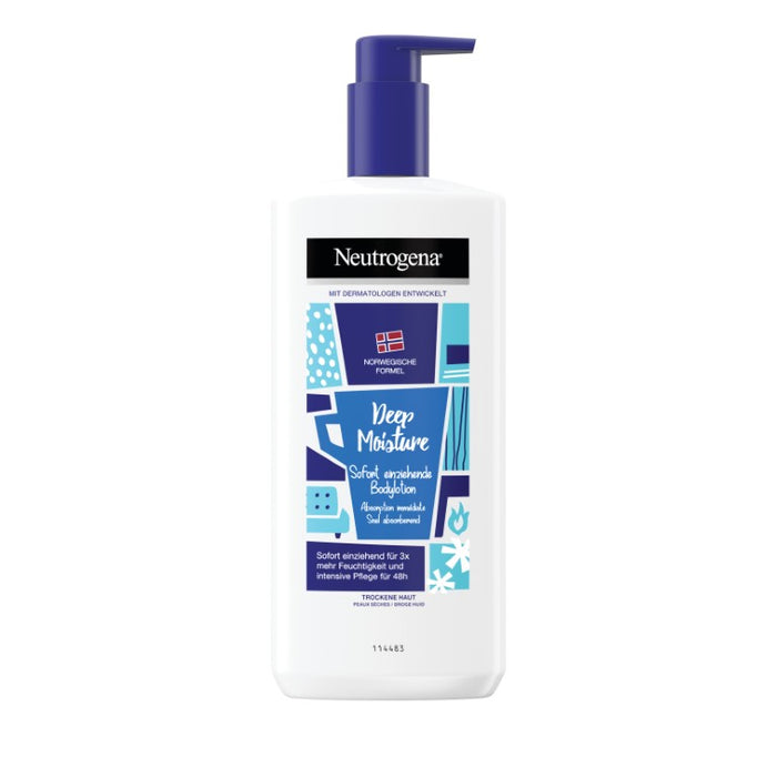 Neutrogena NF Deep Moisture Bodylotion für trockene Haut, 400 ml soins du corps